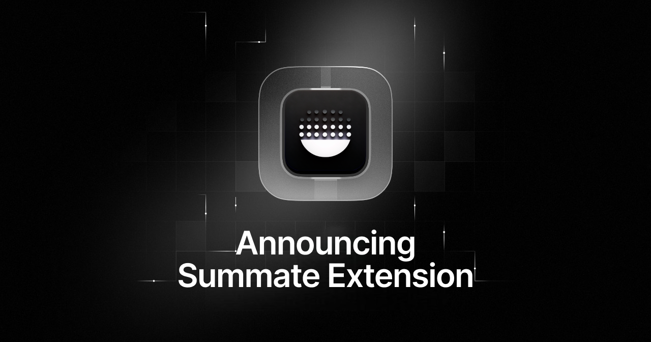 Introducing Summate Extension: Your AI Reading Assistant for the Web