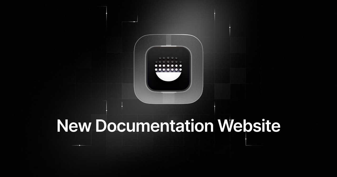 May 2024: New Documentation Website