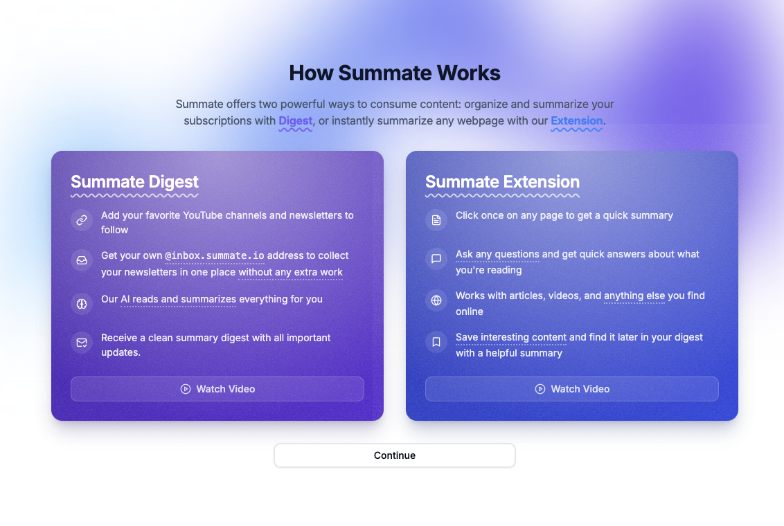 New Onboarding Explanation